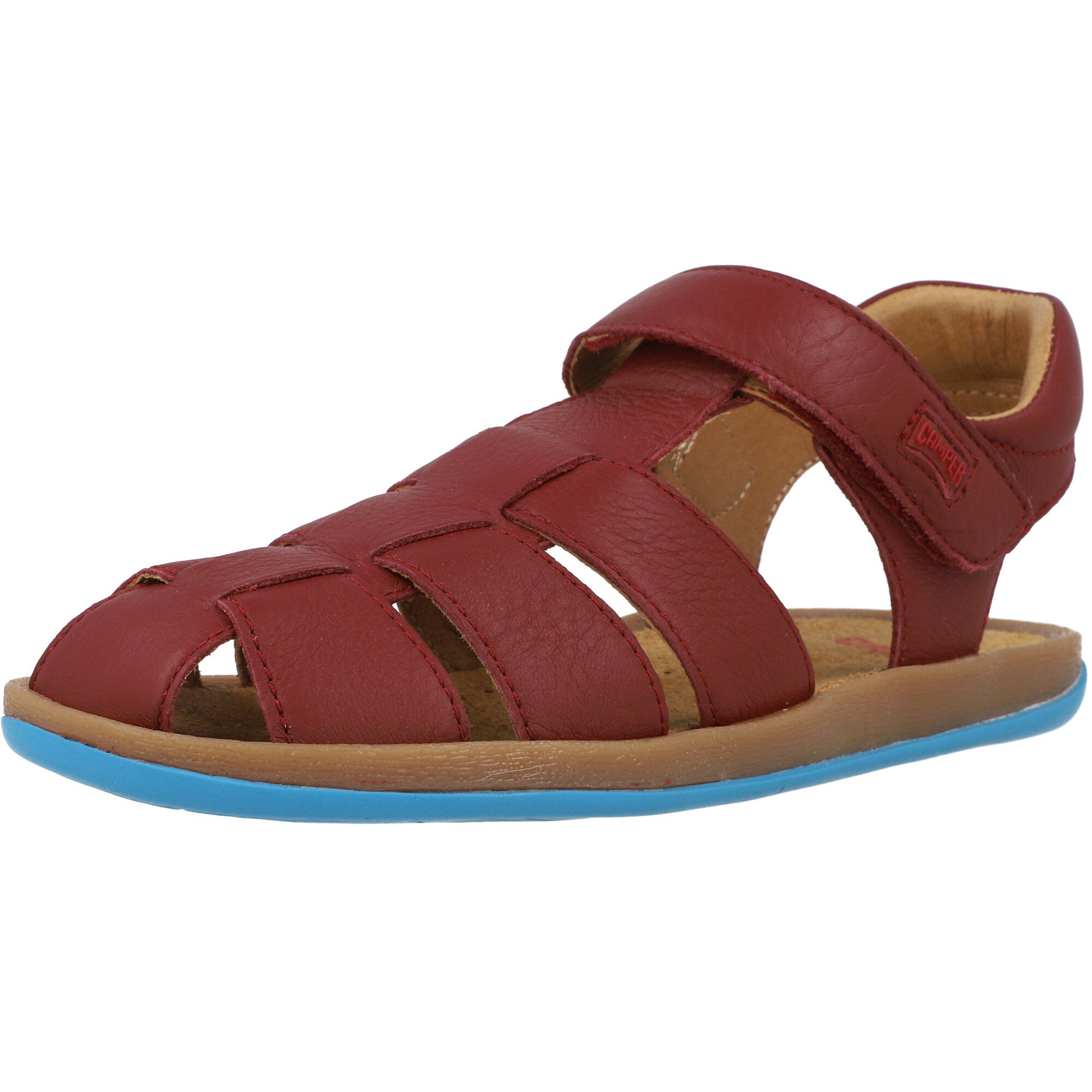 Camper Kids Bicho Burgundy Sandals