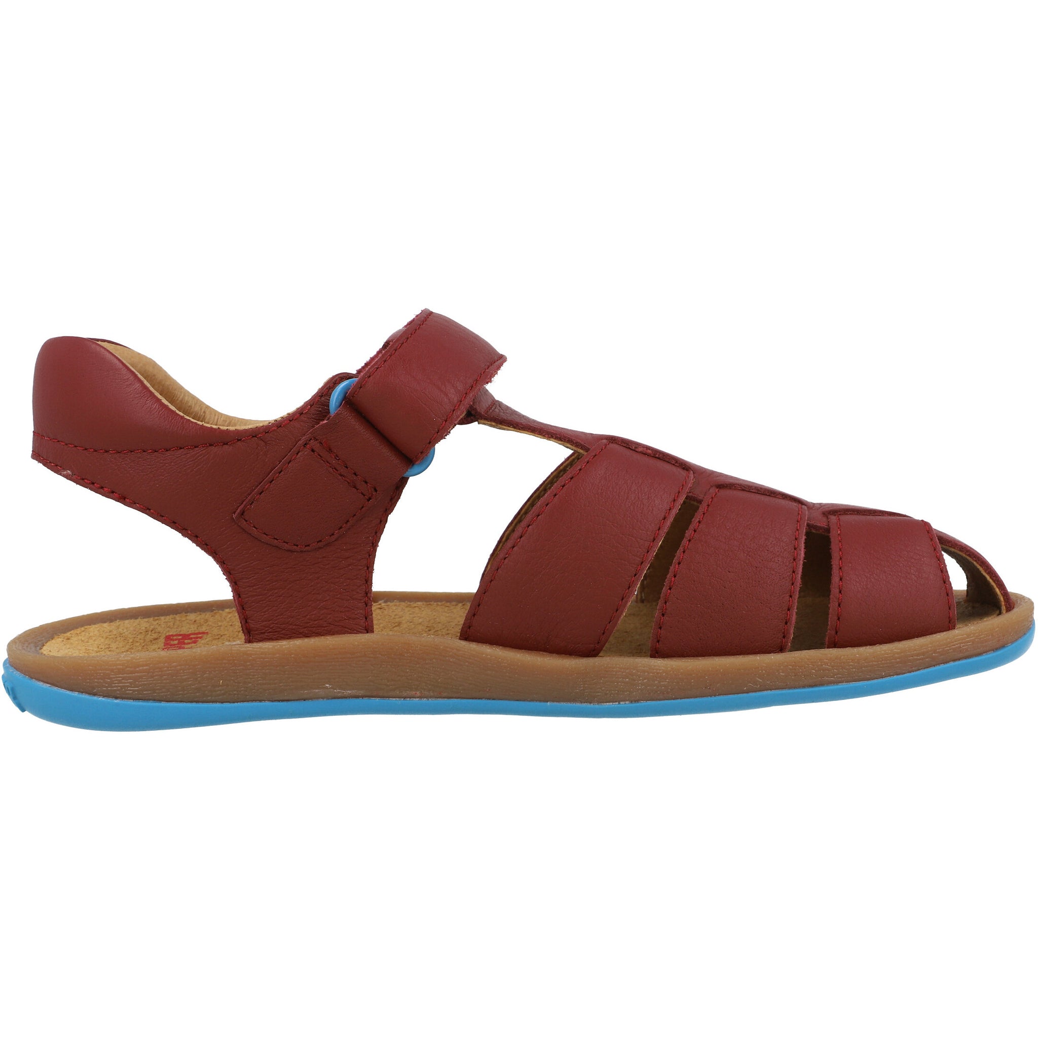 Camper Kids Bicho Burgundy Sandals