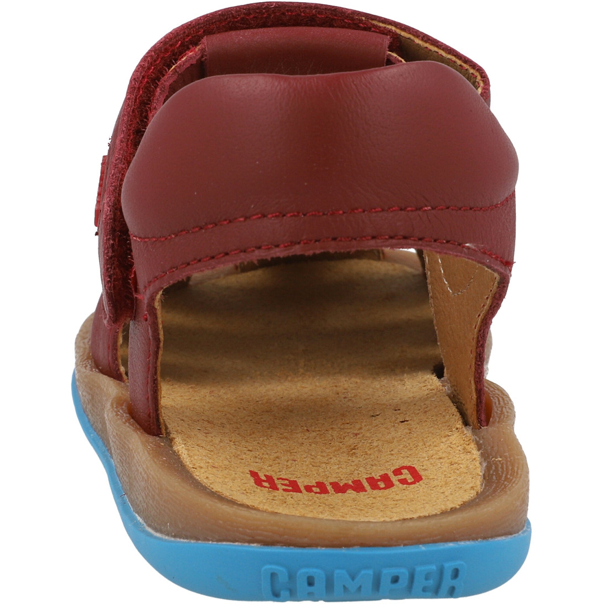 Camper Kids Bicho Burgundy Sandals