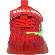 Bull Boys T-Rex Lights Red Trainers