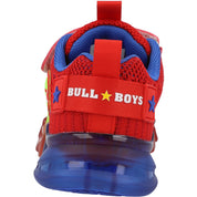 Bull Boys T-Rex Lights Red Trainers