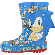 Sonic the Hedgehog Blue Wellington Boots