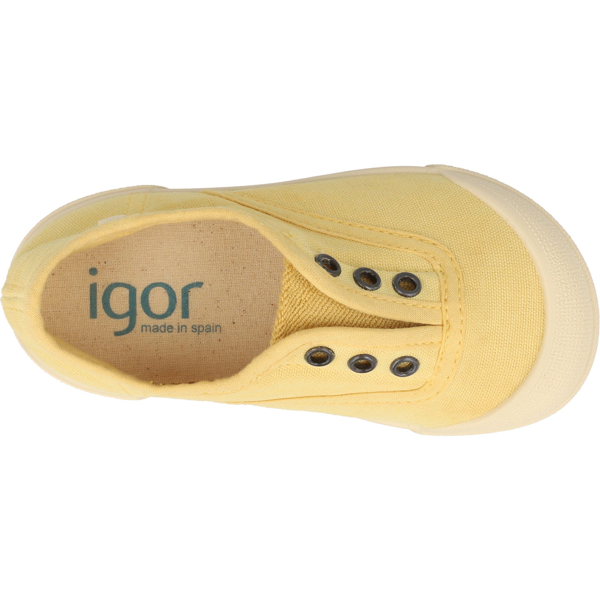 Igor Lona Yellow Canvas Shoes