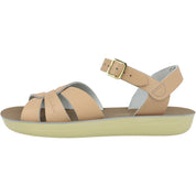 Salt-Water Sun-San Swimmer Latte Sandals