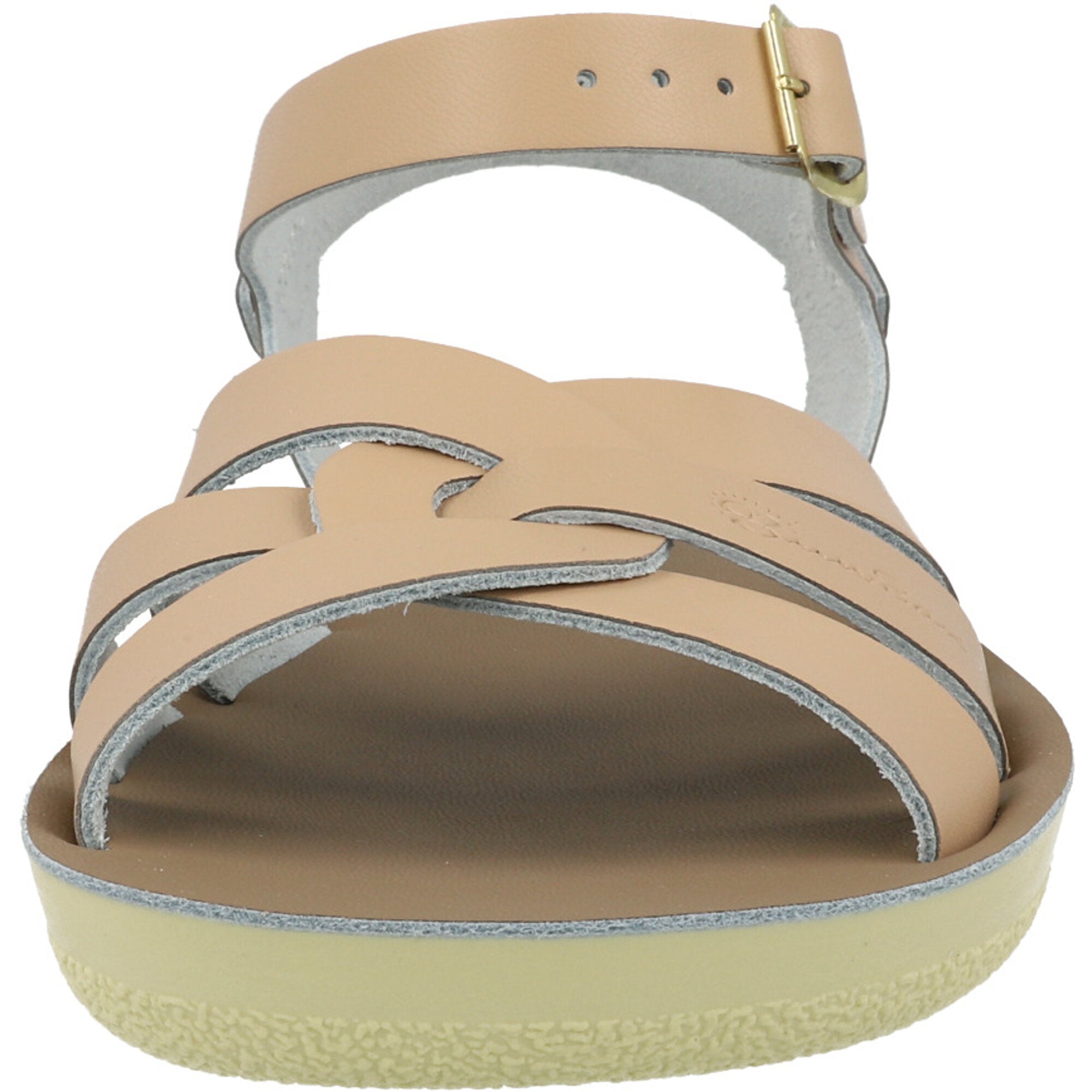 Salt-Water Sun-San Swimmer Latte Sandals