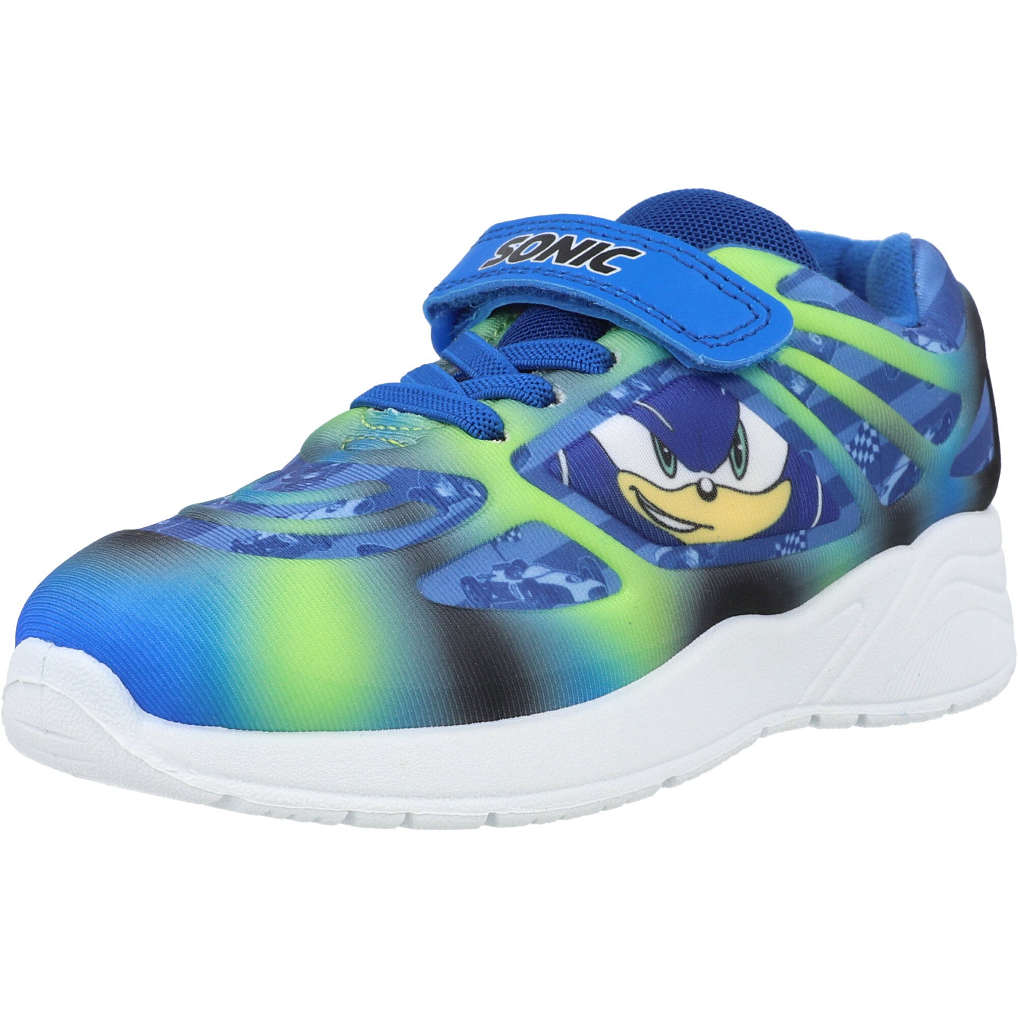 Sonic the Hedgehog Emboss Blue Trainers