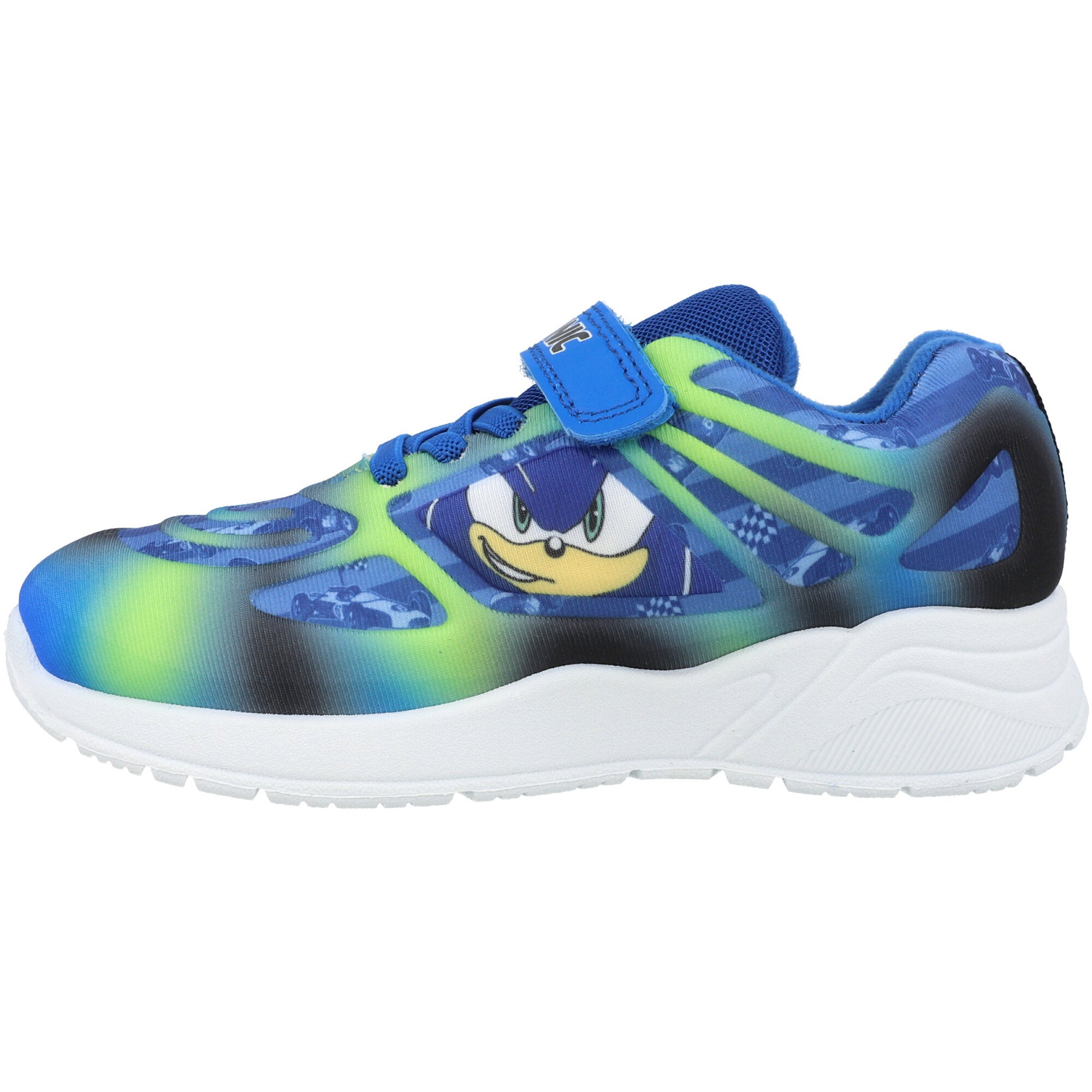 Sonic the Hedgehog Emboss Blue Trainers