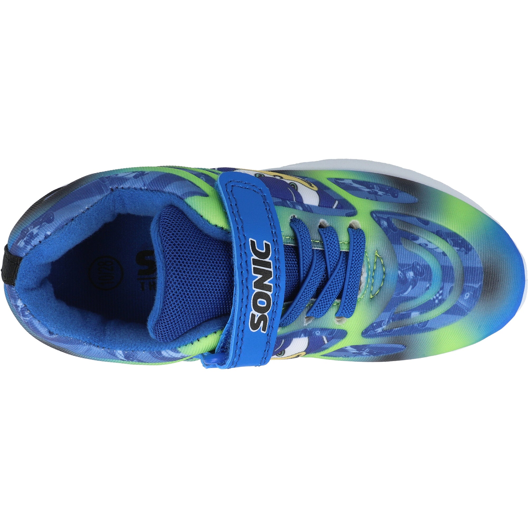 Sonic the Hedgehog Emboss Blue Trainers