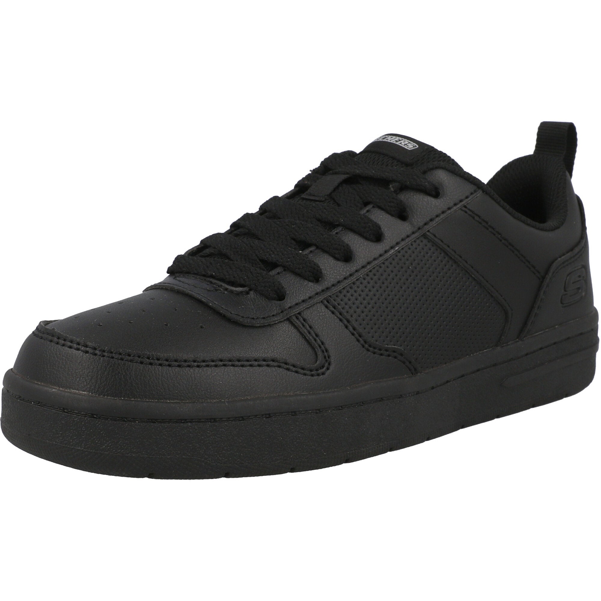 Skechers Smooth Street Black Trainers