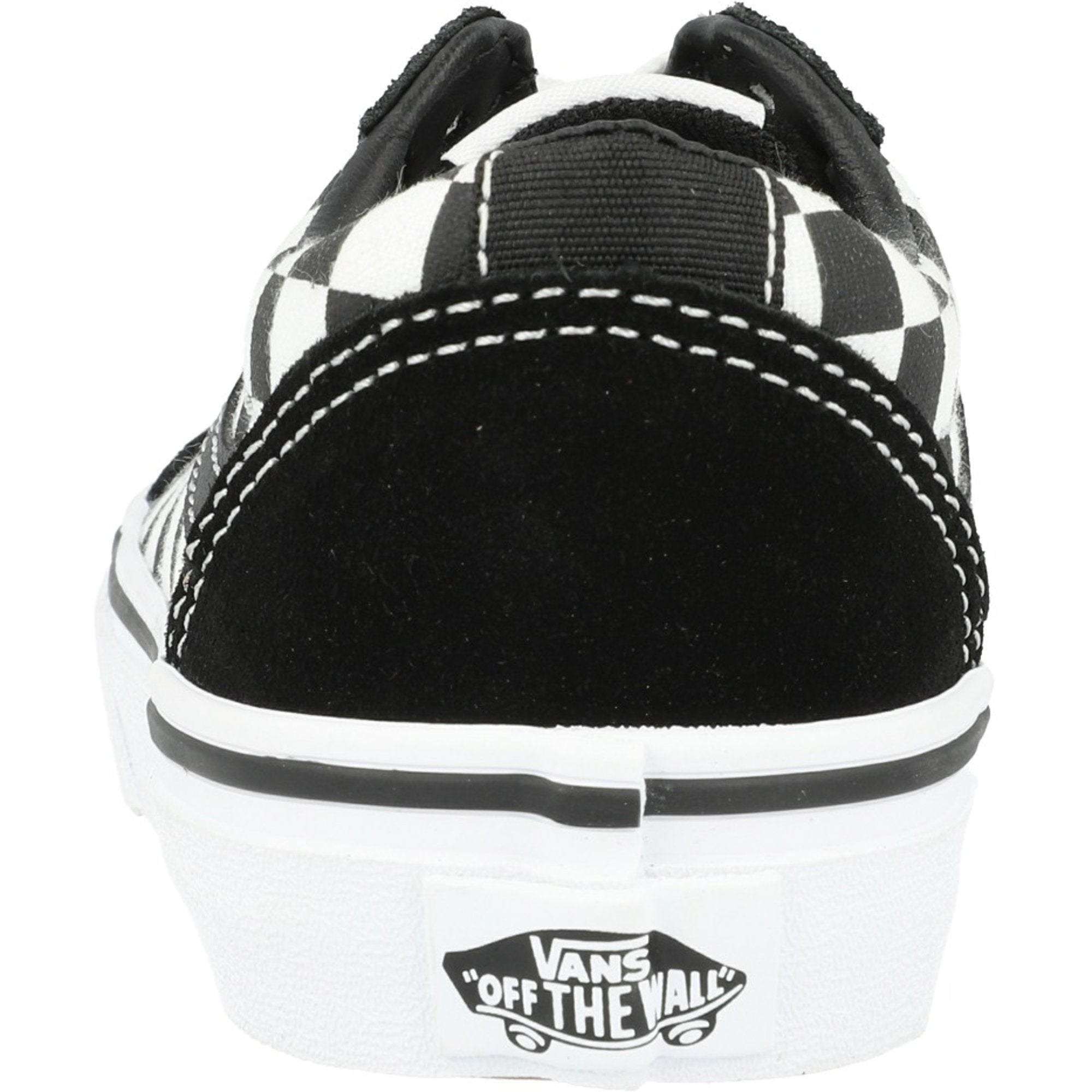 Vans YT Ward Black Checkered Trainers