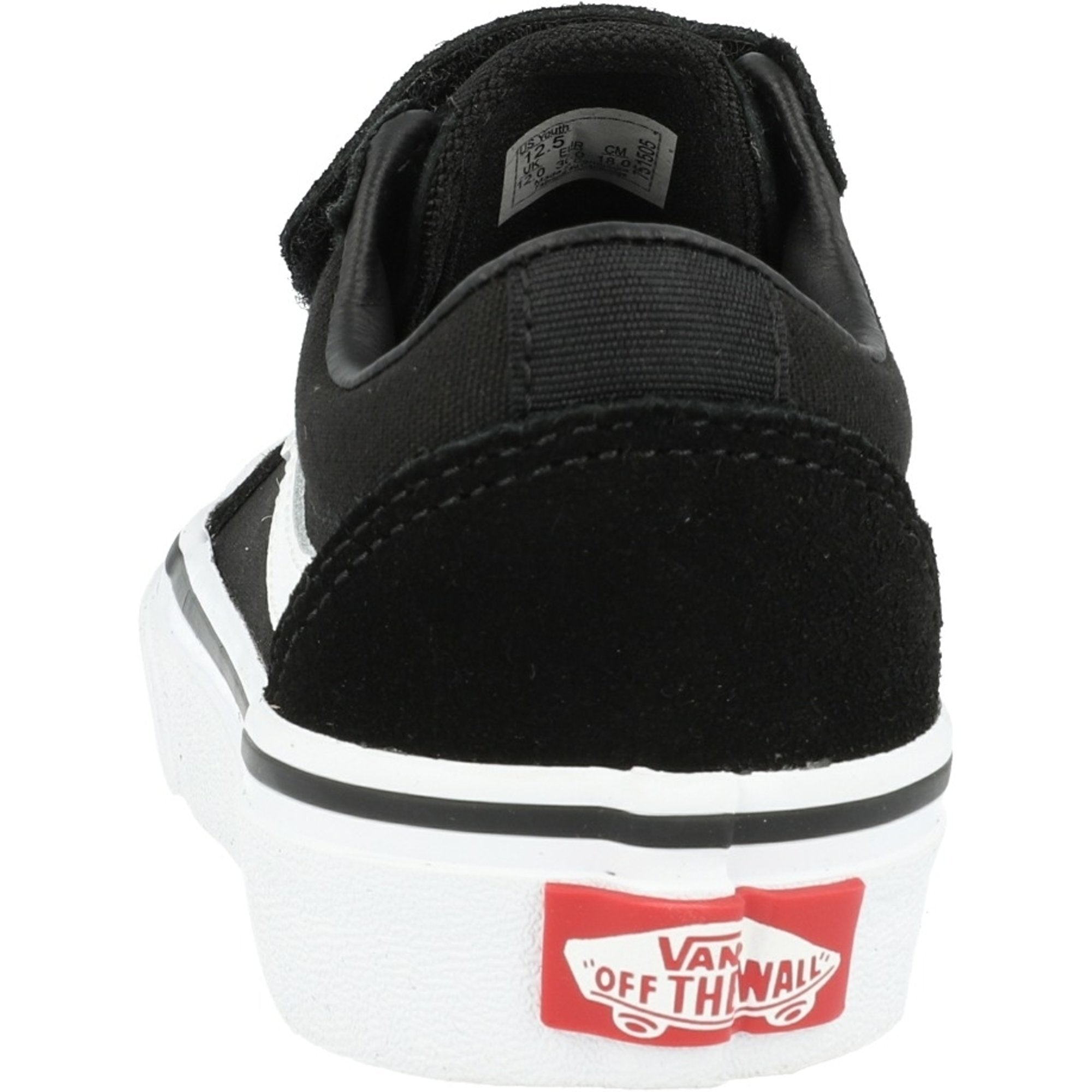 Vans YT Ward V Black Trainers