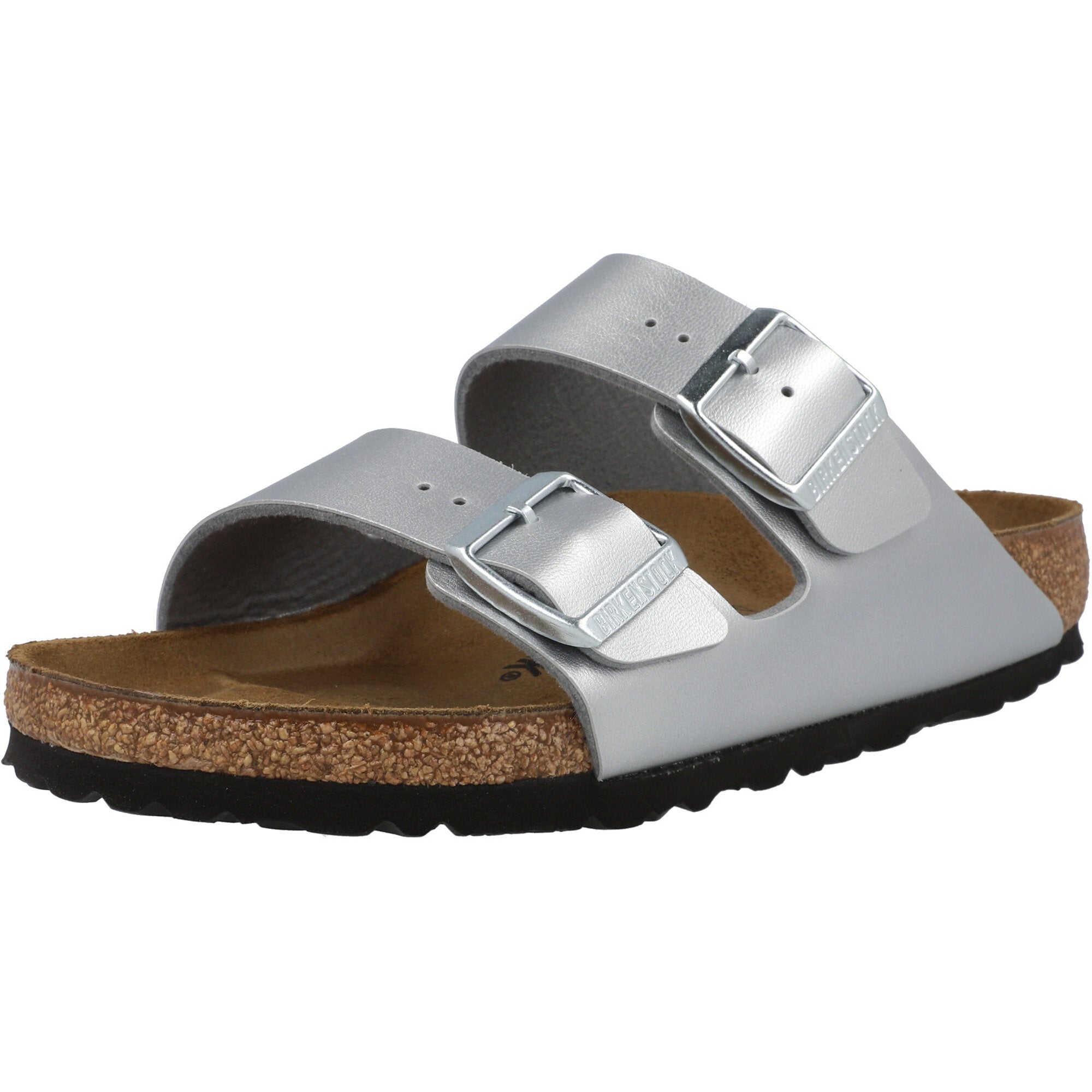 Birkenstock Arizona Silver Sandals