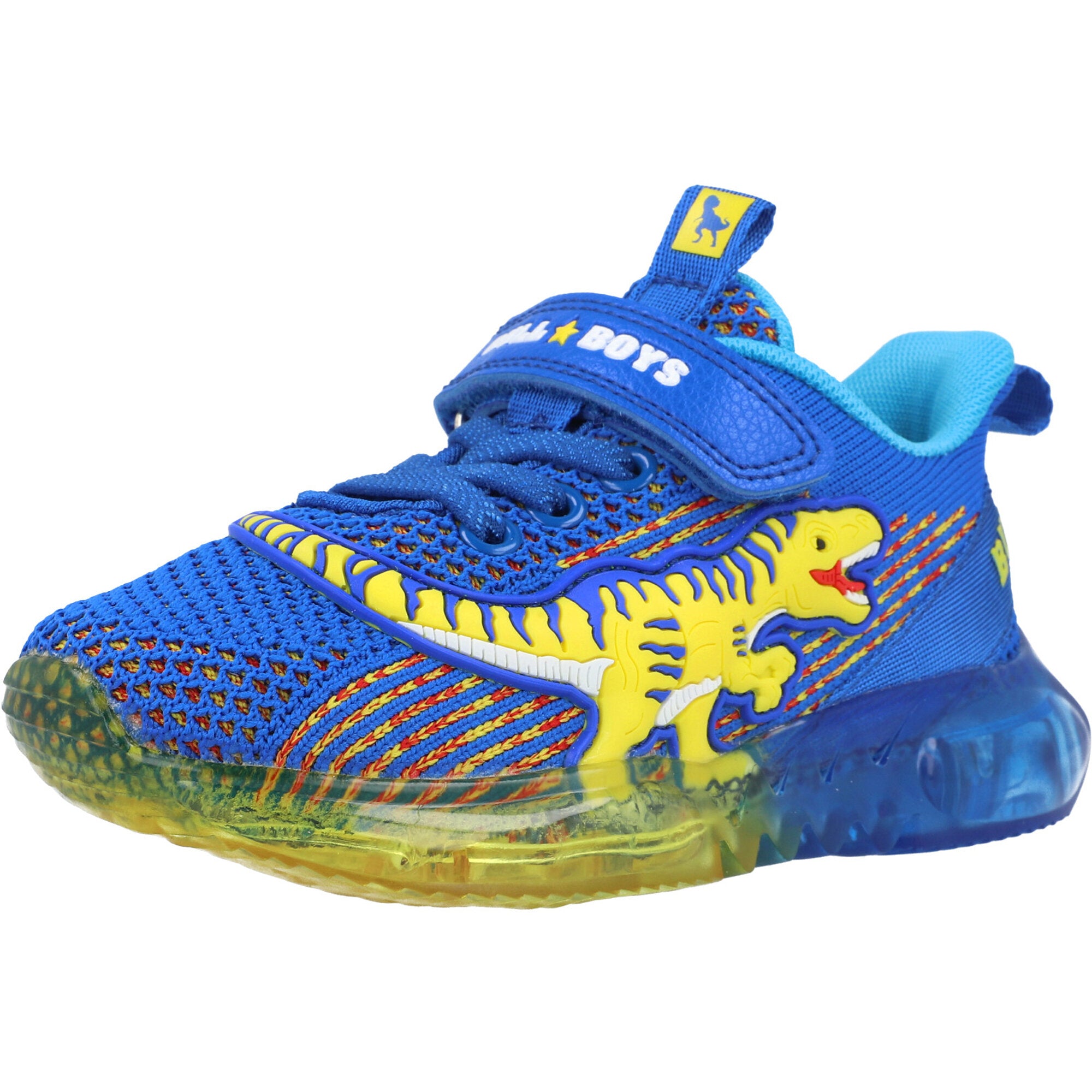 Bull Boys T-Rex Lights Royal Blue Trainers