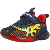 Bull Boys T-Rex Lights Blue Trainers