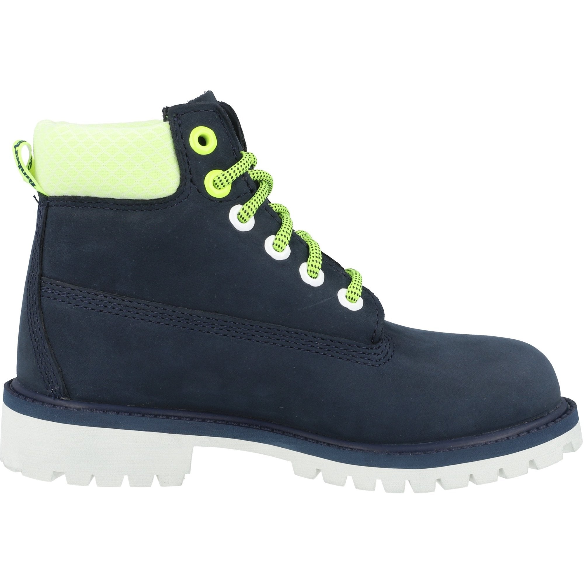 Timberland Premium 6 Inch Navy Waterproof Boots