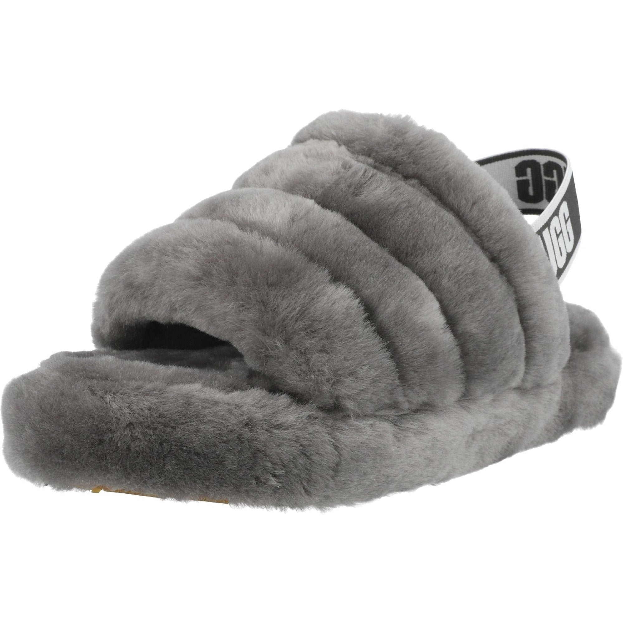 UGG Fluff Yeah Slide Charcoal