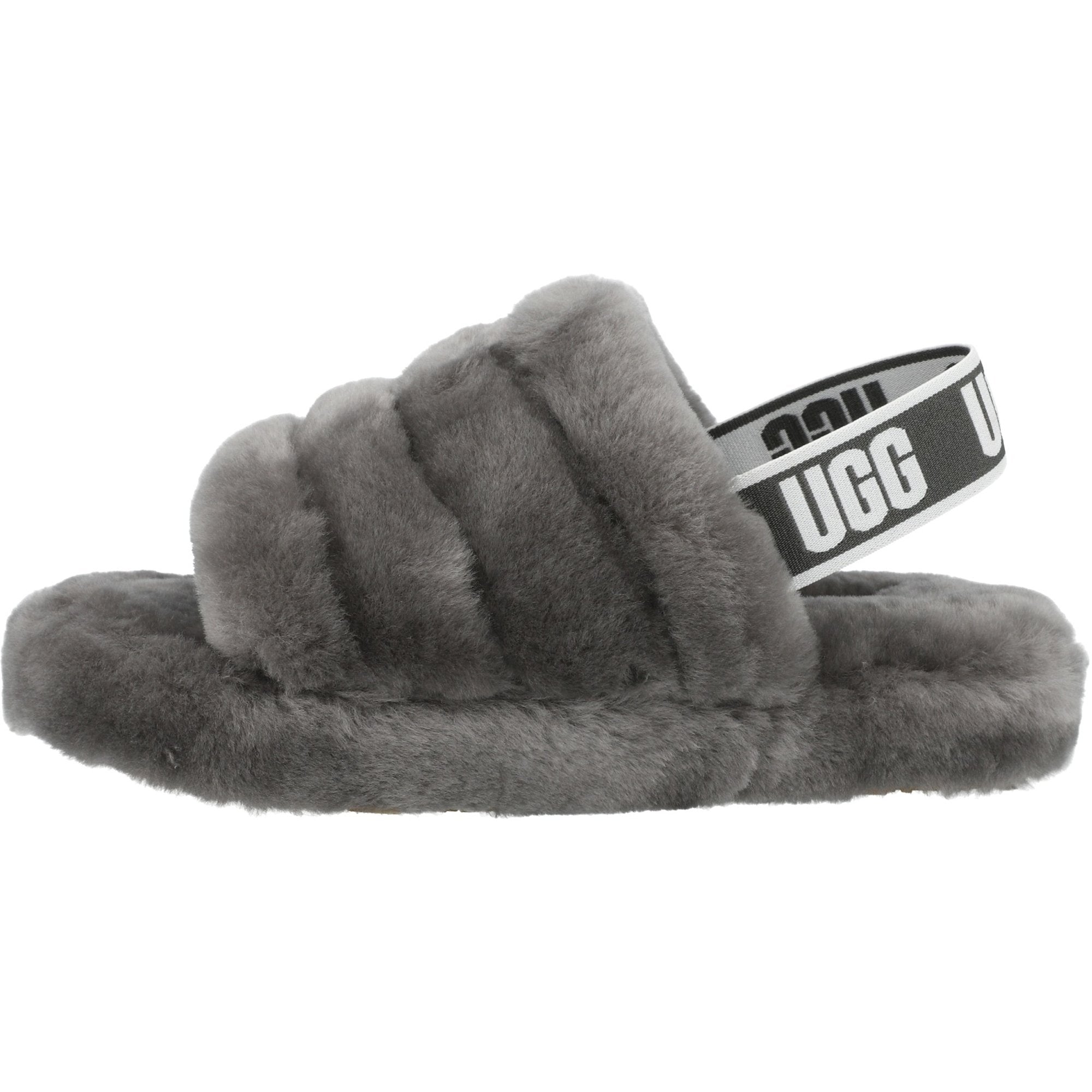 UGG Fluff Yeah Slide Charcoal