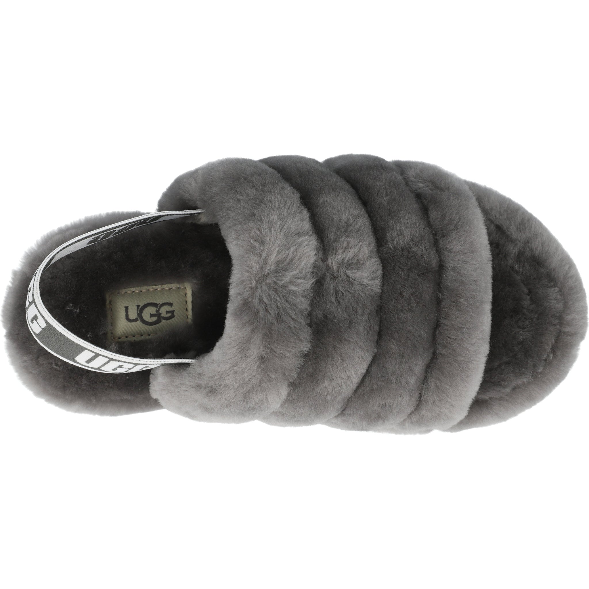 UGG Fluff Yeah Slide Charcoal