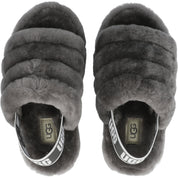 UGG Fluff Yeah Slide Charcoal