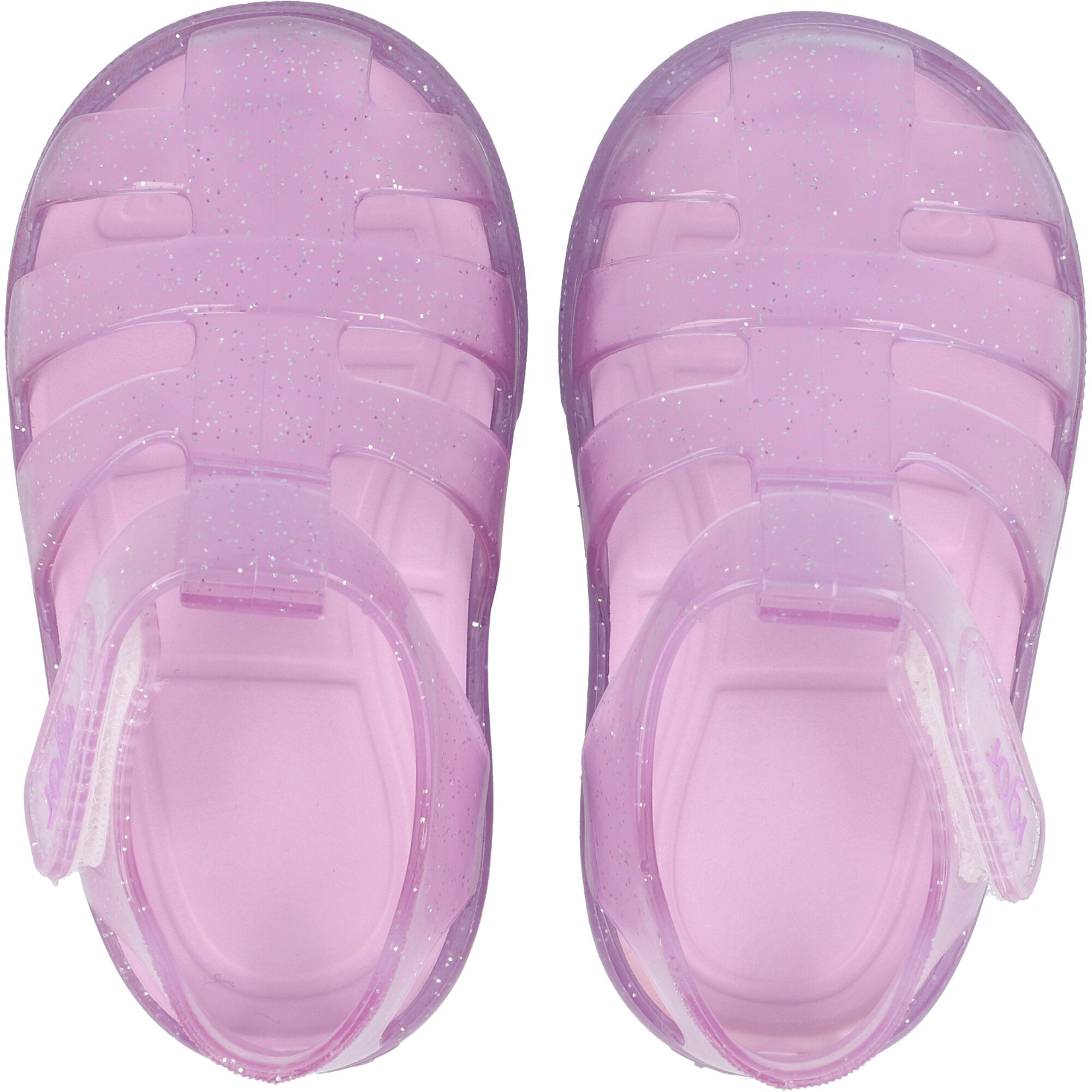 Igor Star Glitter Purple PVC Sandals