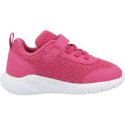 Geox Sprintye Fuchsia Trainers