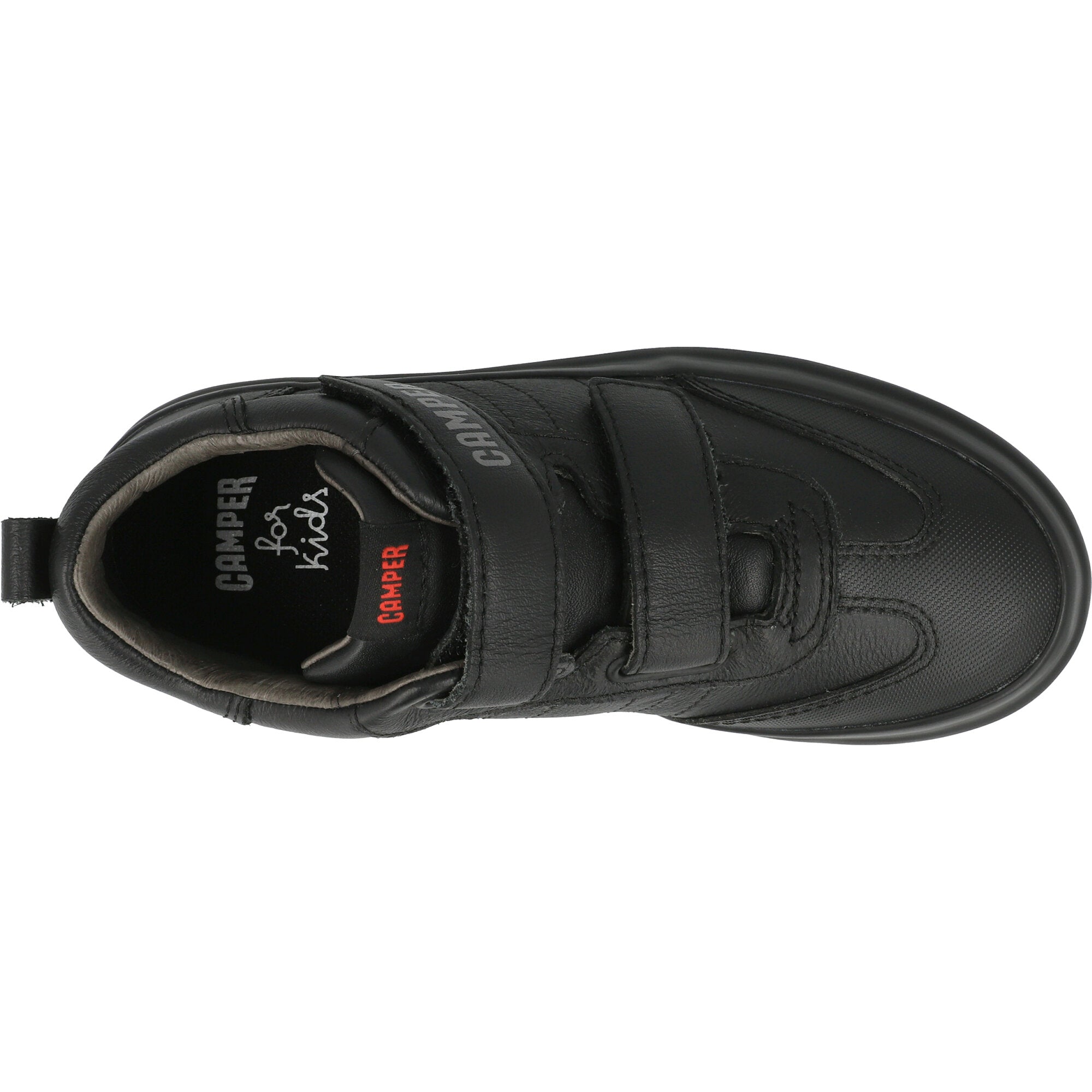 Camper Pursuit Black Leather Shoes