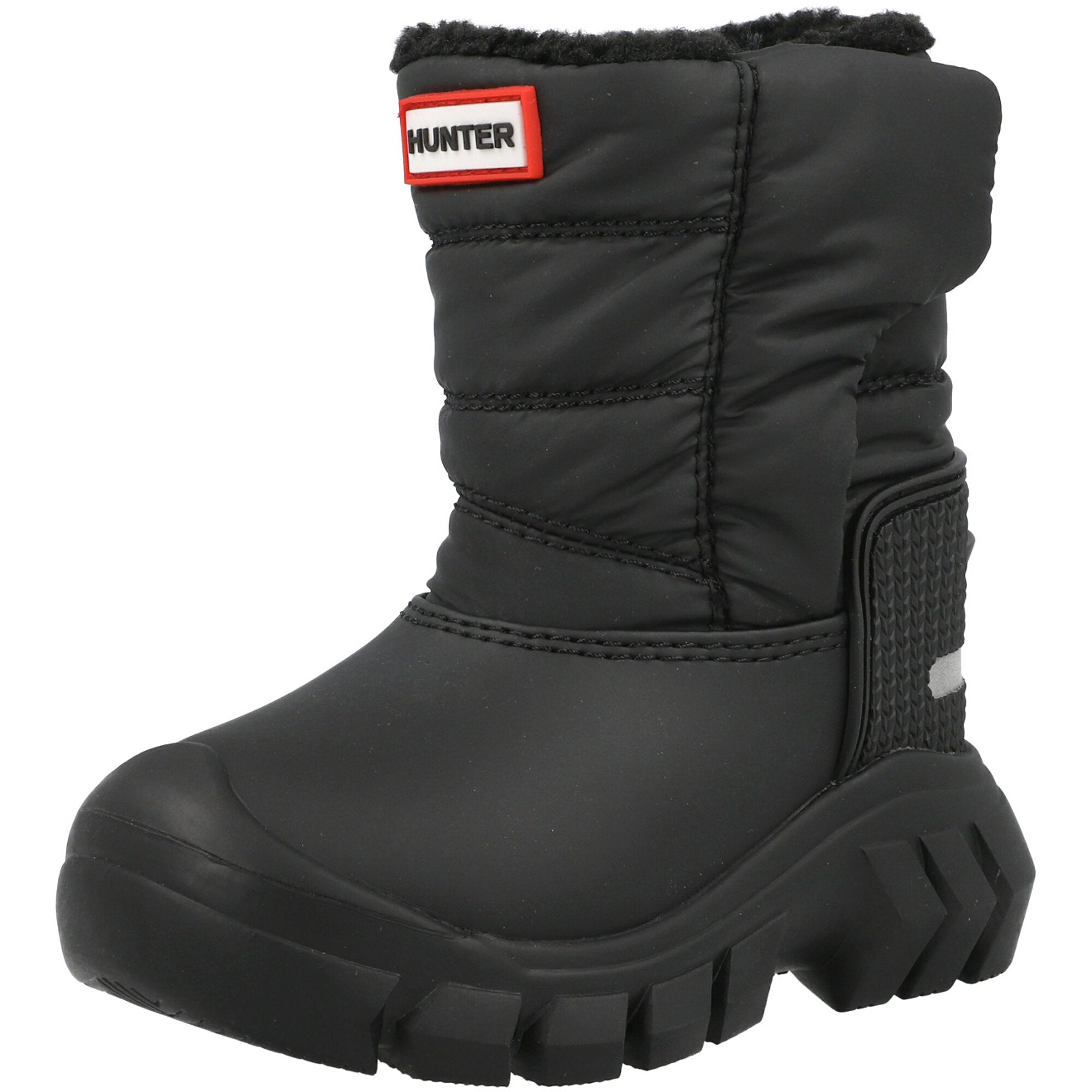 Hunter Kids Black Intrepid Snow Boot