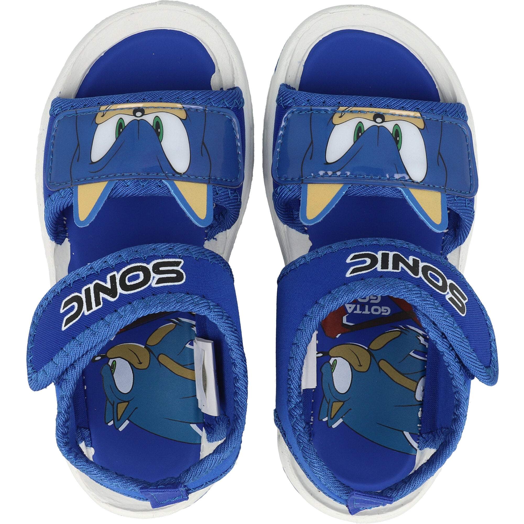 Sonic the Hedgehog Callo Blue Sandals