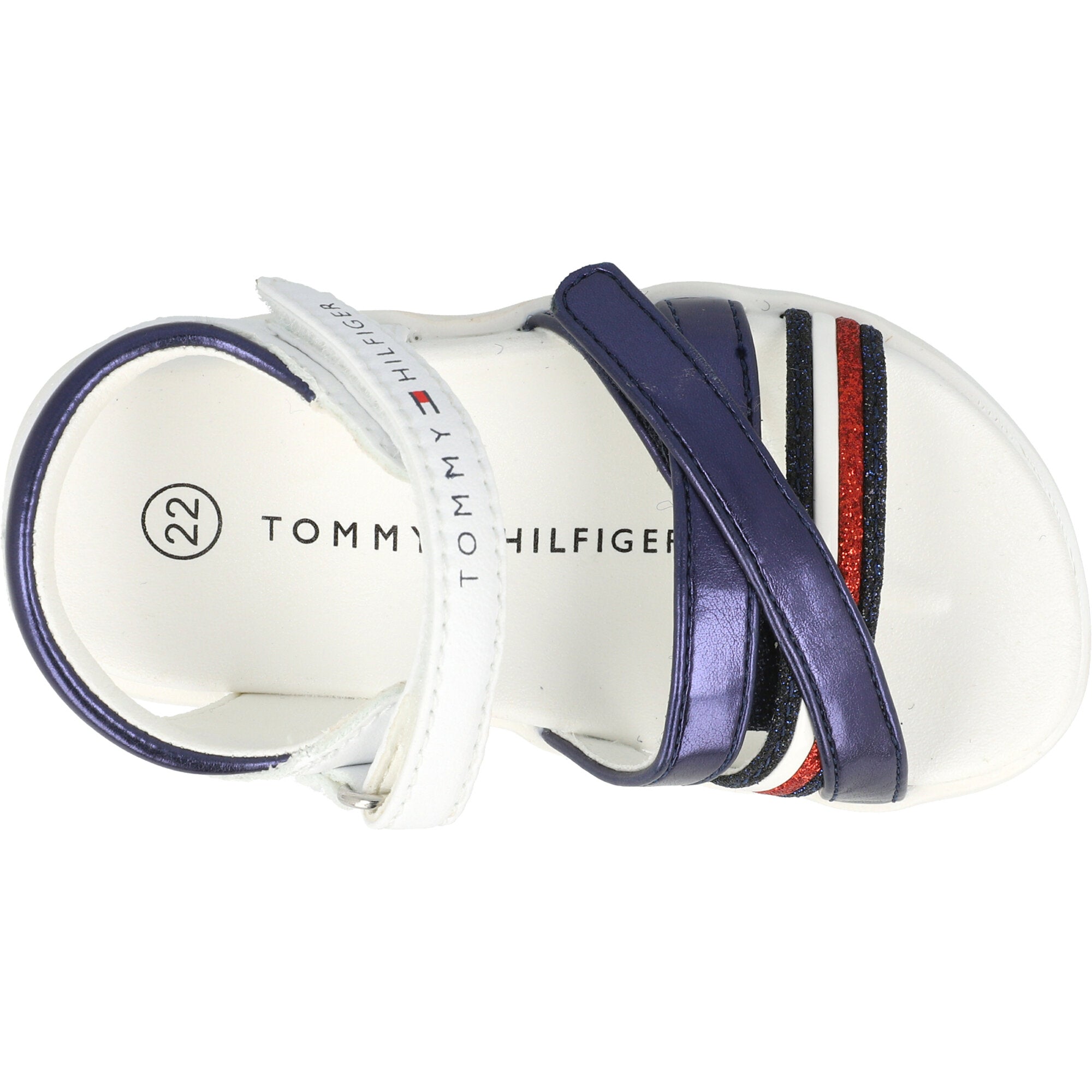 Tommy Hilfiger Blue Sparkle Sandals