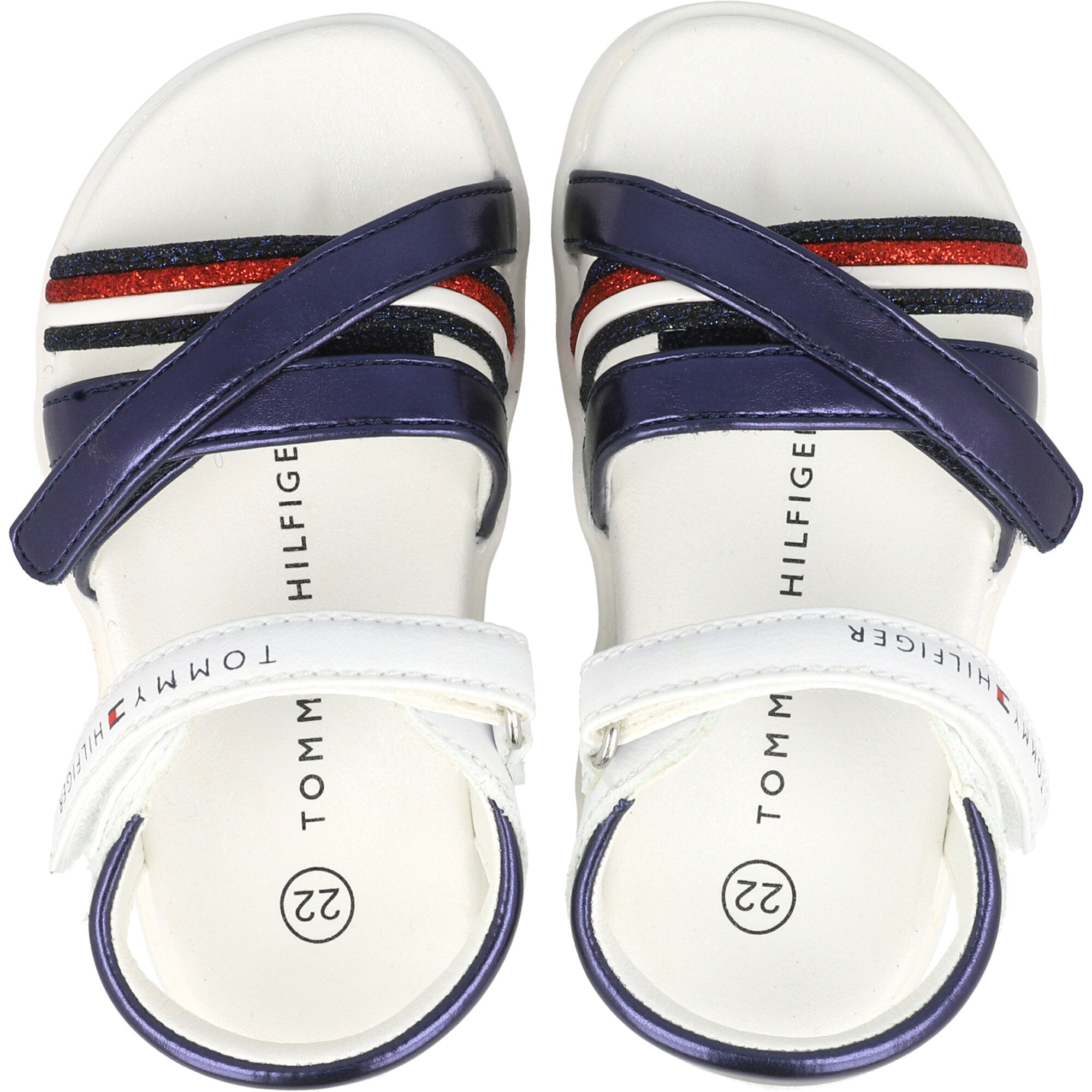 Tommy Hilfiger Blue Sparkle Sandals