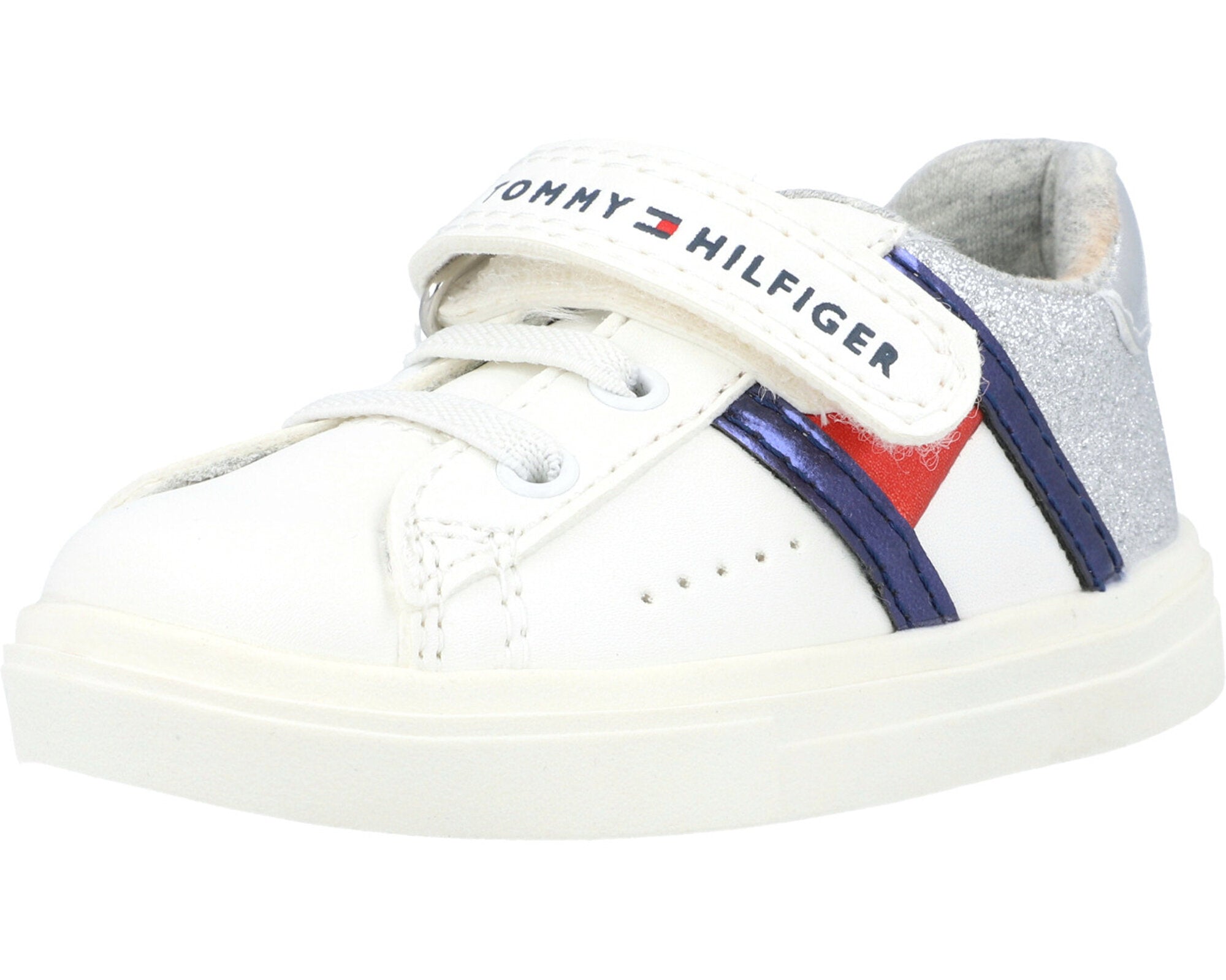 Tommy Hilfiger White Sparkle Trainers