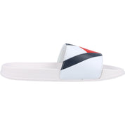 Tommy Hilfiger Flag Print Pool Slides White