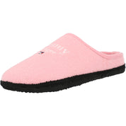 Tommy Hilfiger Pink Felt Slippers