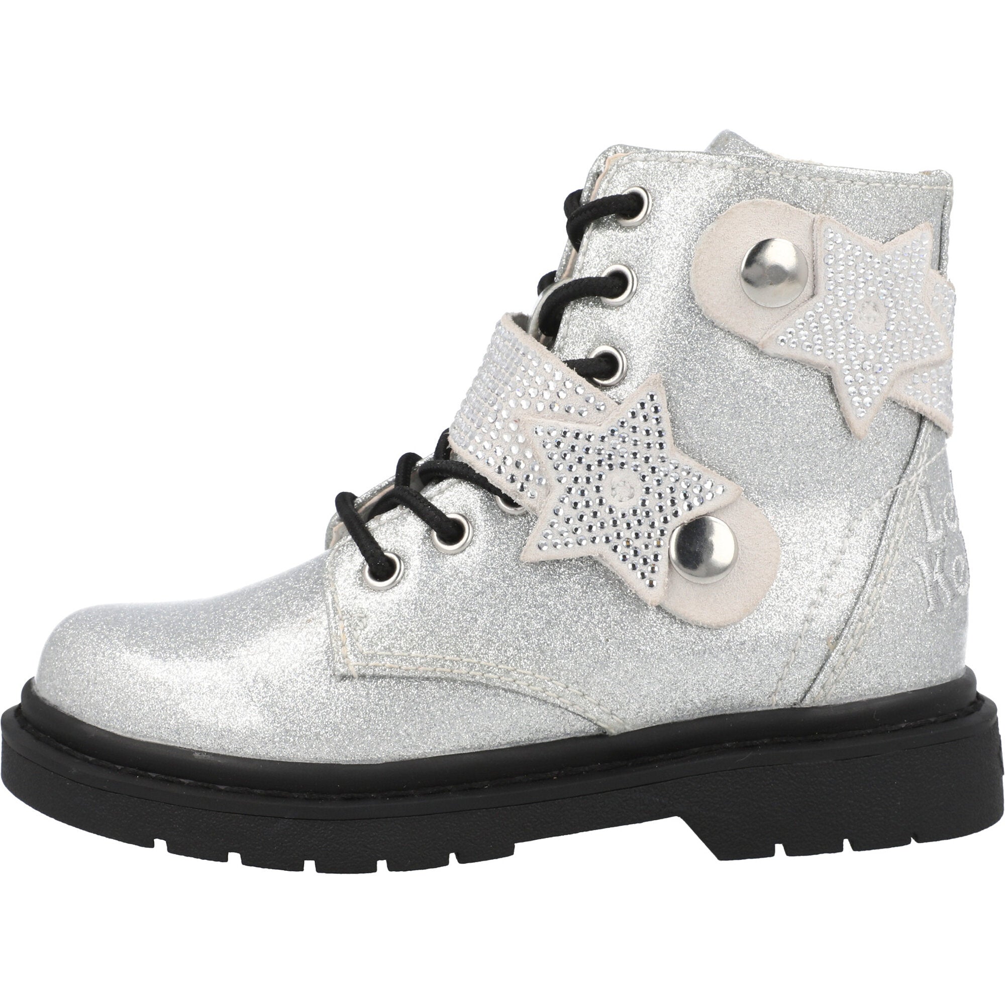 Lelli Kelly Stella Stellina Silver Glitter Boots