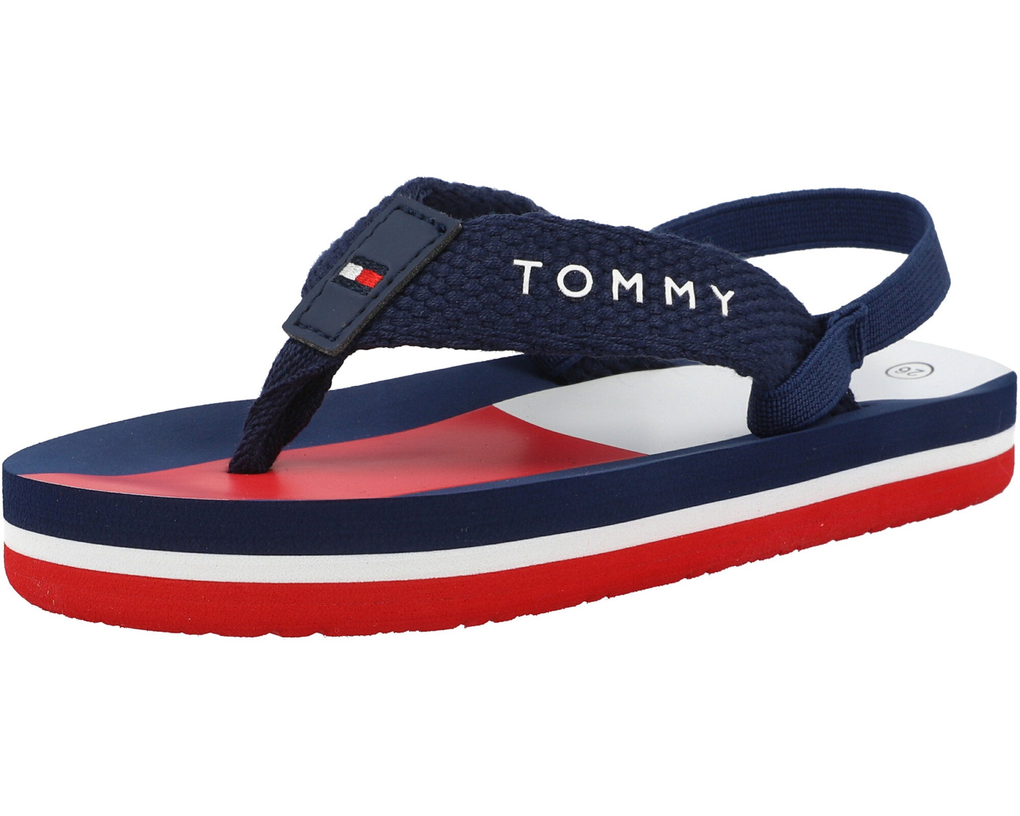 Tommy Hilfiger Blue Flag Flip Flops