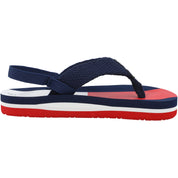 Tommy Hilfiger Blue Flag Flip Flops