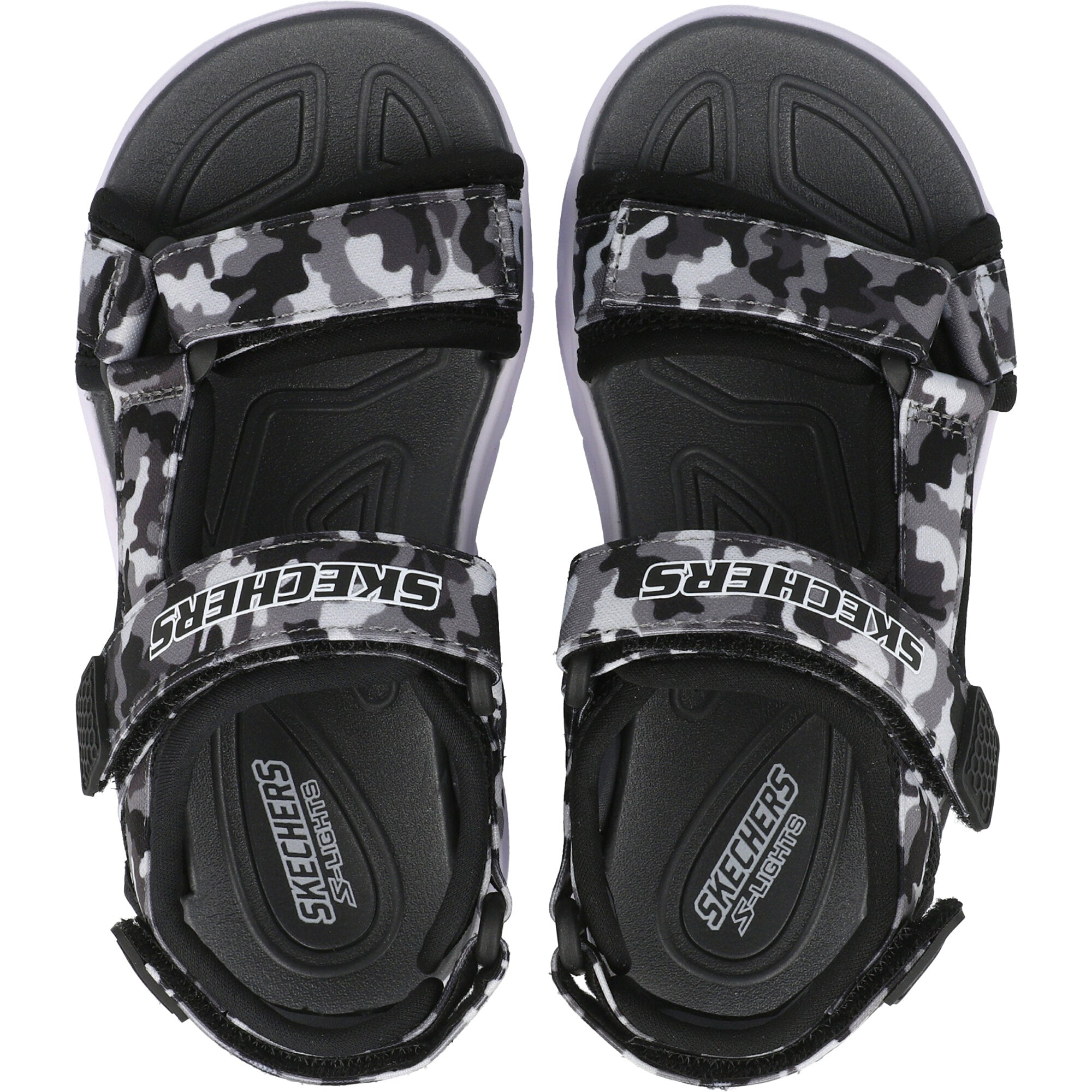 Skechers Hypno-Splash Black Sandals