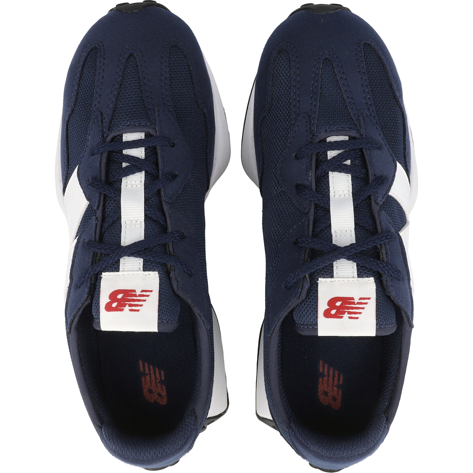 New Balance 327 Natural Indigo Trainers