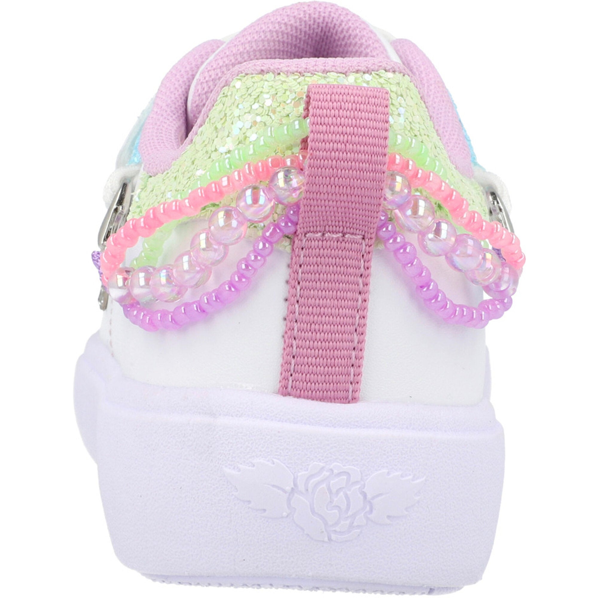 Lelli Kelly Gioiello Multi Glitter Trainers - Main Image