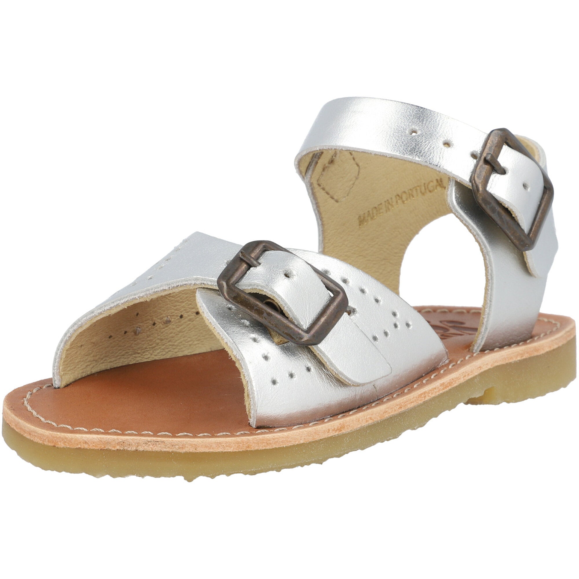 Young Soles Pearl Silver Sandals