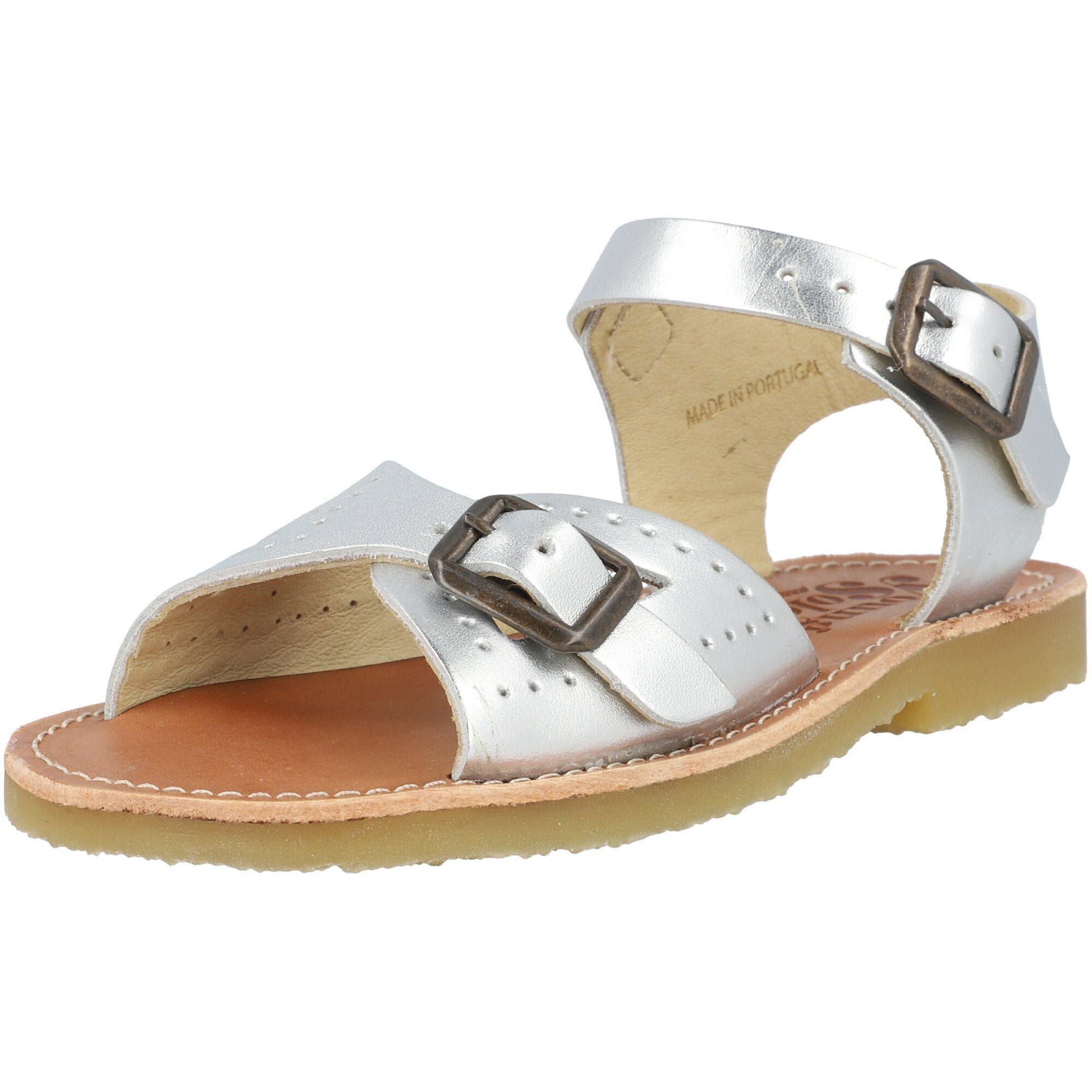 Young Soles Pearl Silver Sandals