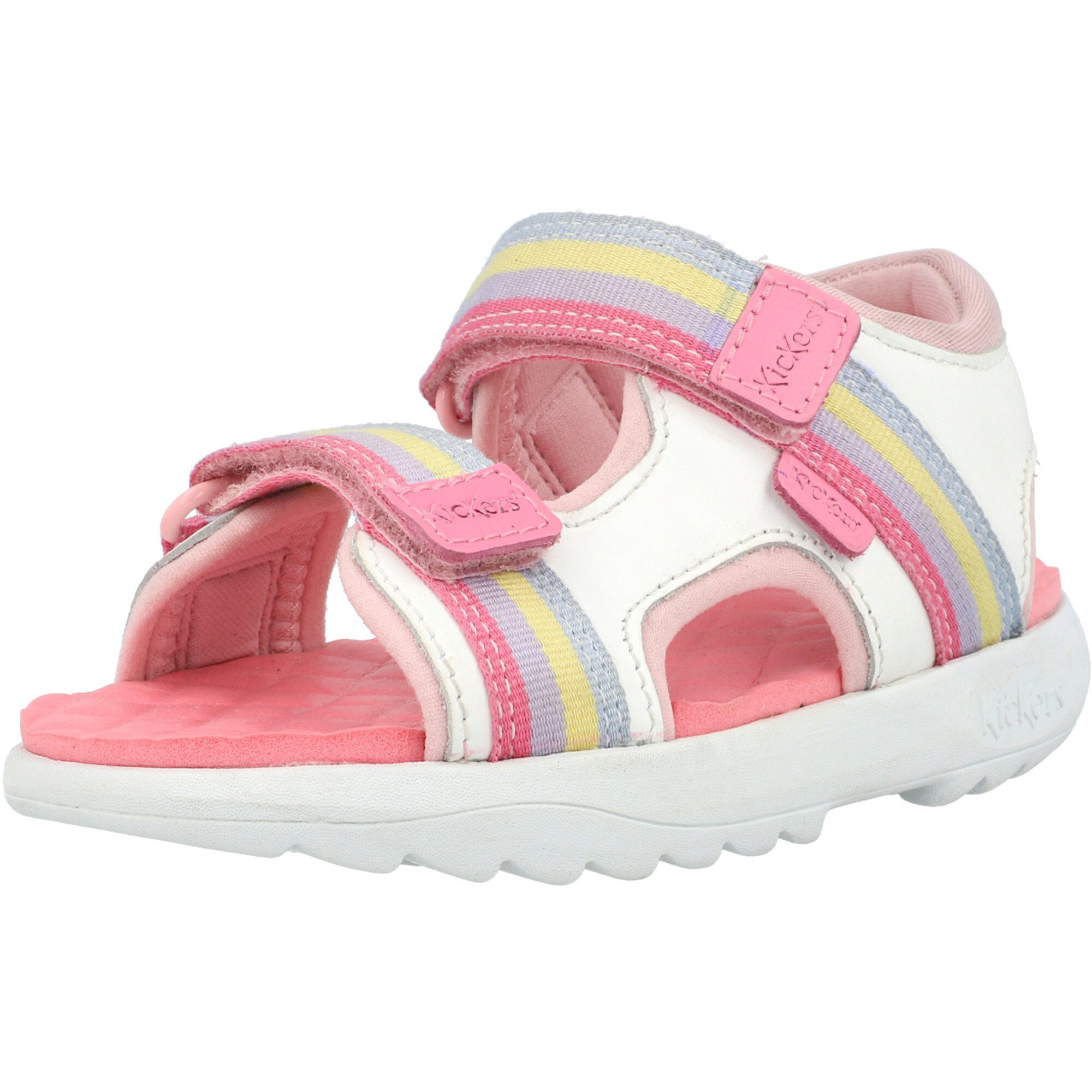 Kickers Kickster White Sandals