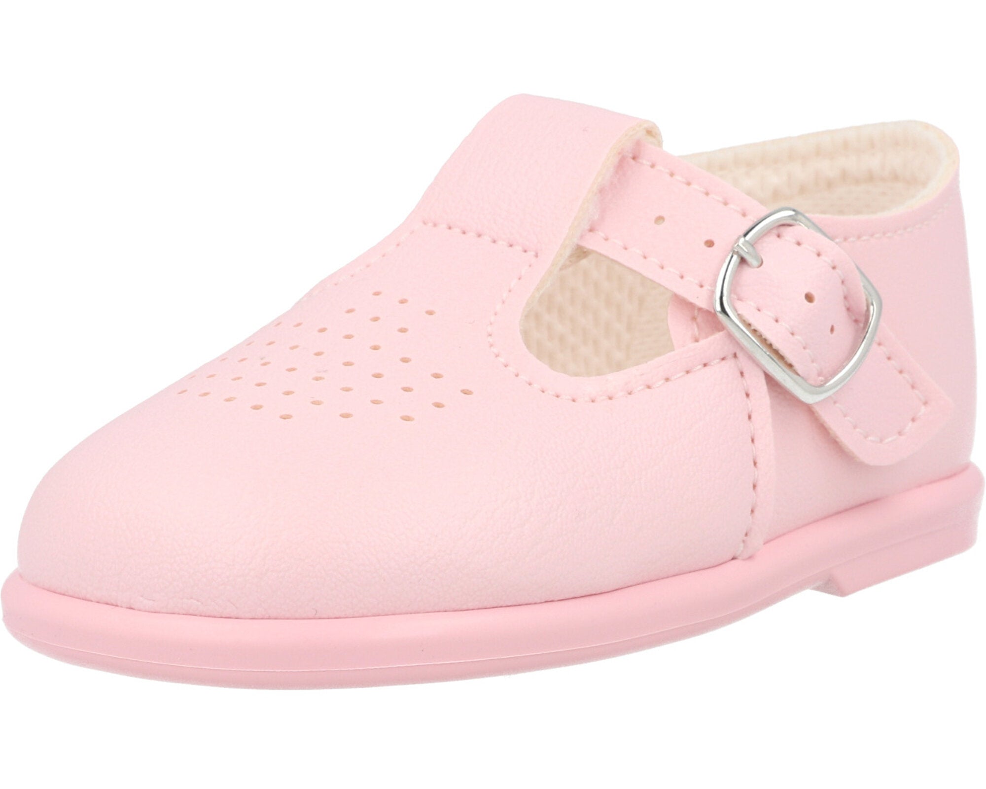 Early Days Pink First Walker Shoes