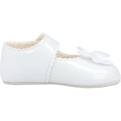 Early Days B604 White Pre-Walker Shoes