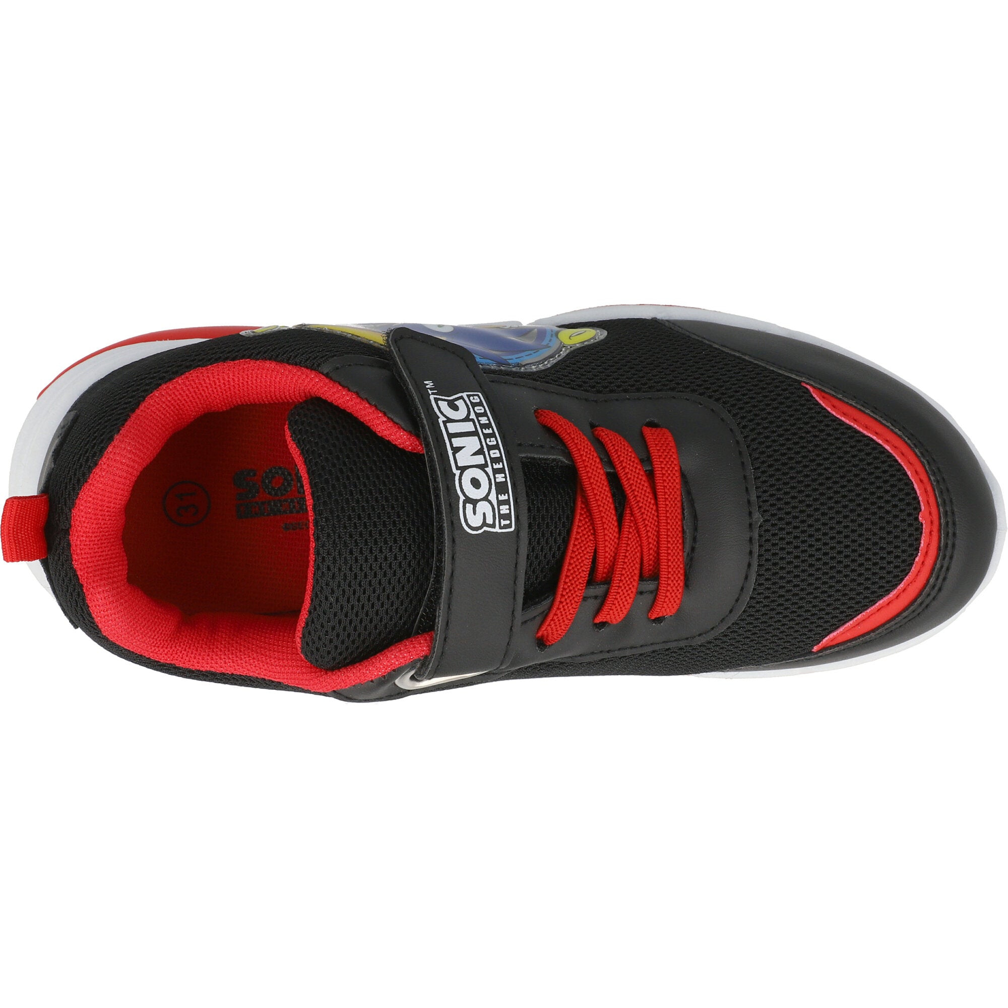 Sonic the Hedgehog Black Trainers