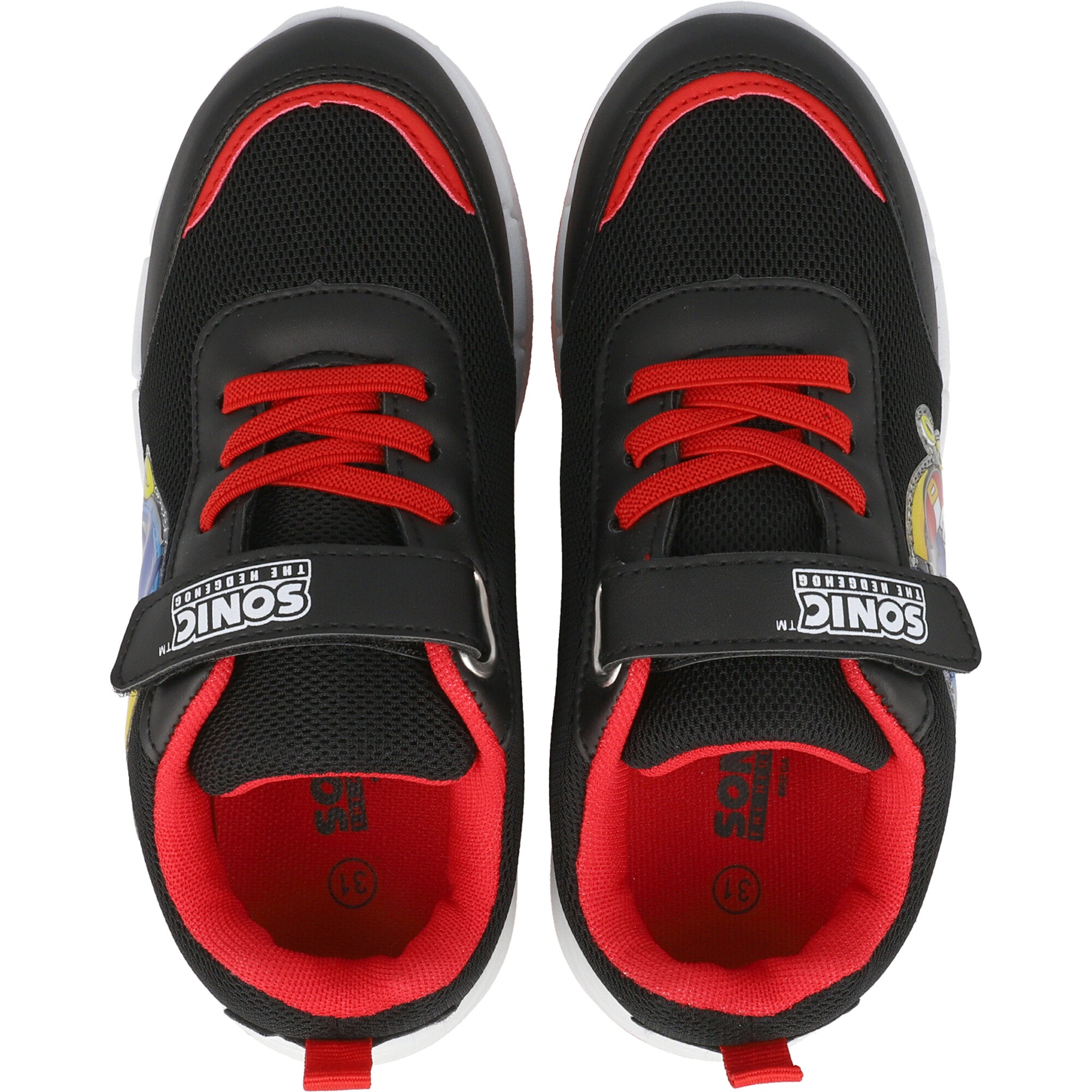 Sonic Shoes Boys Red Running Shoes Sonic Adventure Speed