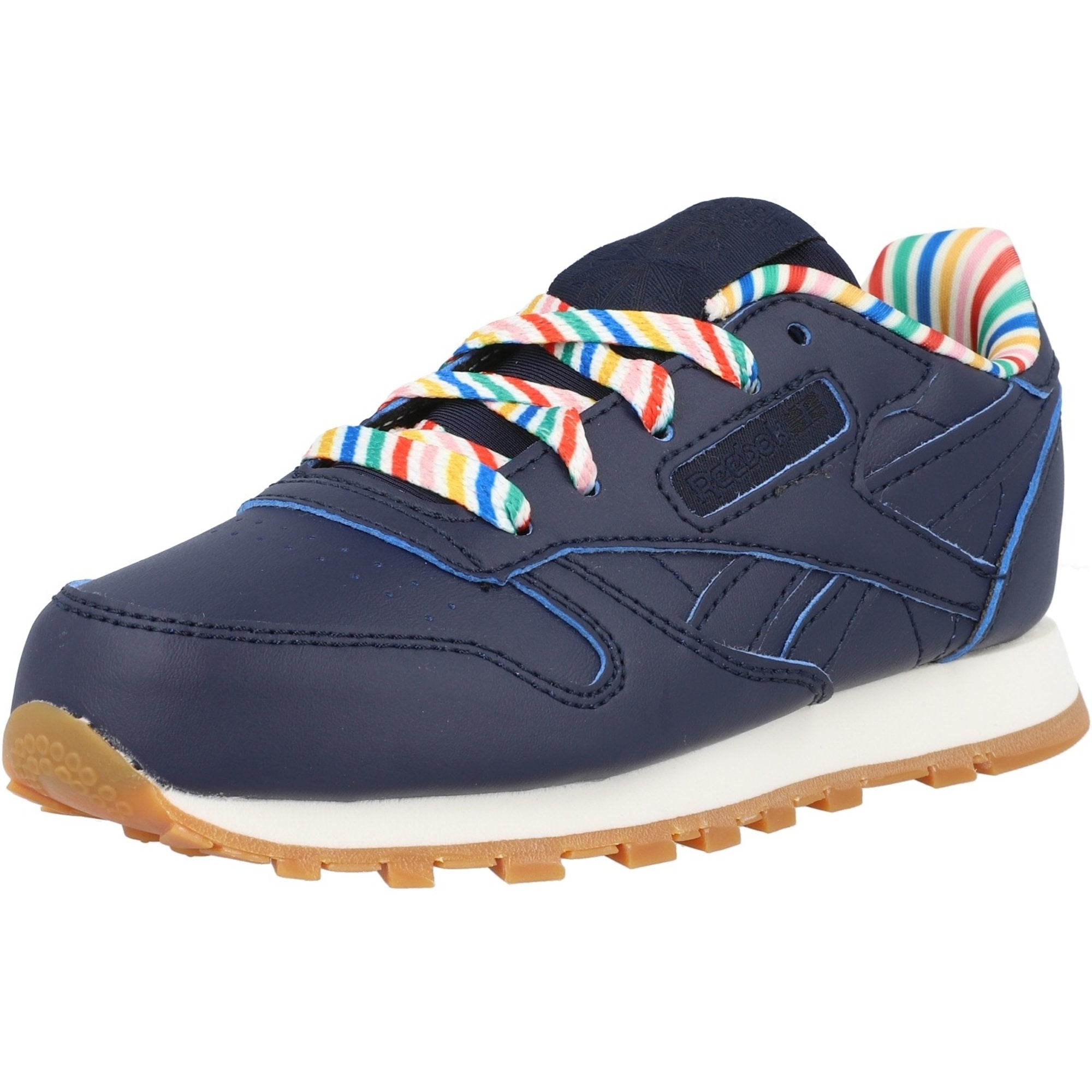 Reebok Classic Leather Navy Trainers