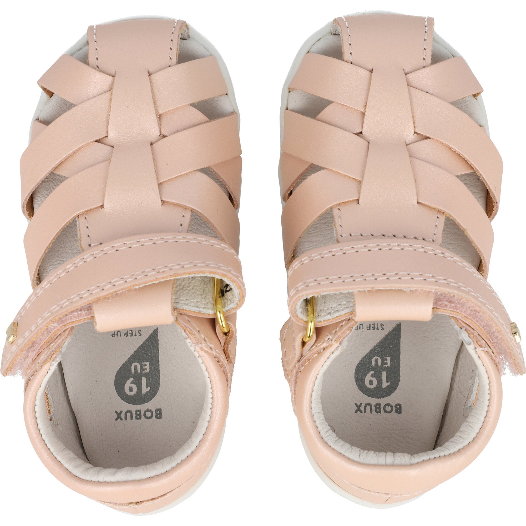 Bobux Step Up Tropicana II Seashell Shimmer Sandals