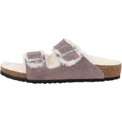 Birkenstock Arizona Shearling Faded Purple Kids Sandals