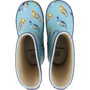 Bluey Raya Blue Rubber Wellies